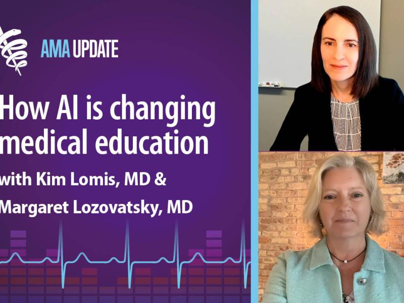 AMA Update for Aug. 5, 2024: Application of artificial intelligence in medical education: What is the future of AI in medicine?