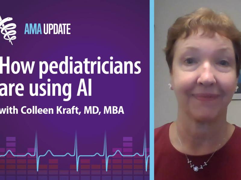 AMA Update for Aug. 9, 2024: Advancements in pediatrics: Uses of artificial intelligence in mental health diagnosis and treatment