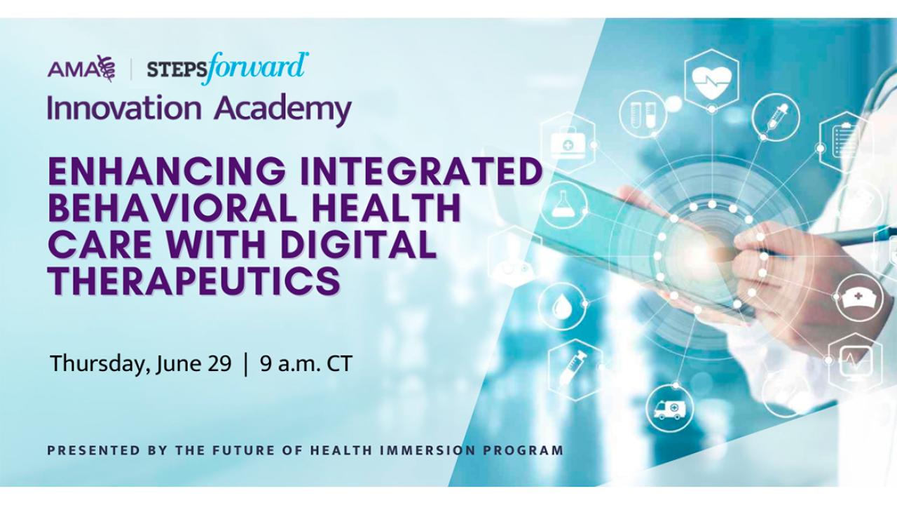 Enhancing Integrated Behavioral Health Care with Digital Therapeutics ...