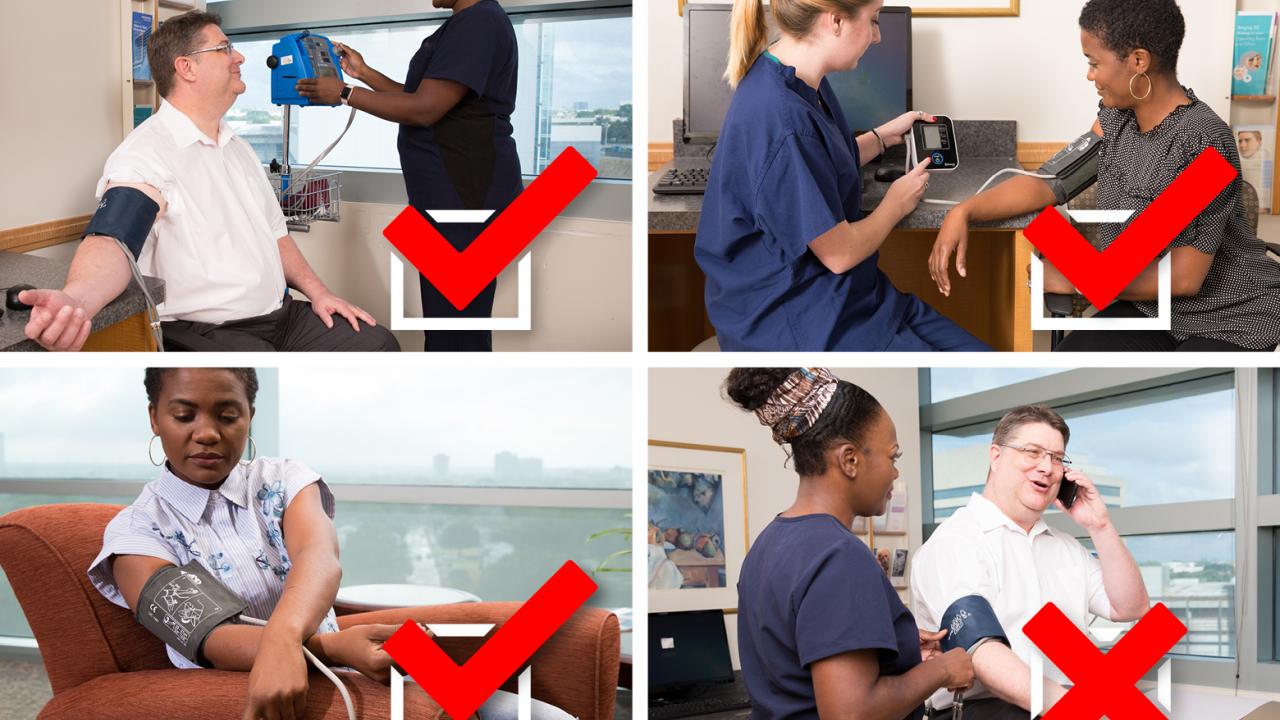 which arm is best to take your blood pressure