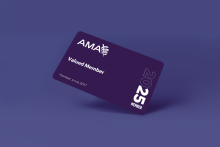 AMA membership card