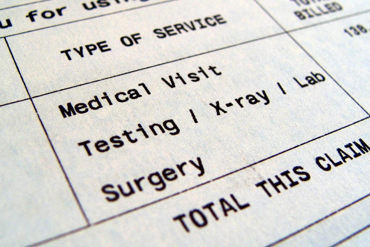 Medical testing and surgery claim expenses