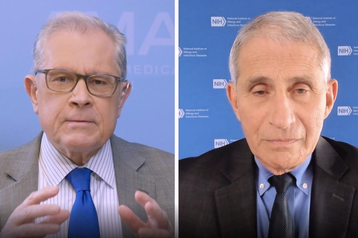  James L. Madara, MD, Anthony Fauci, MD