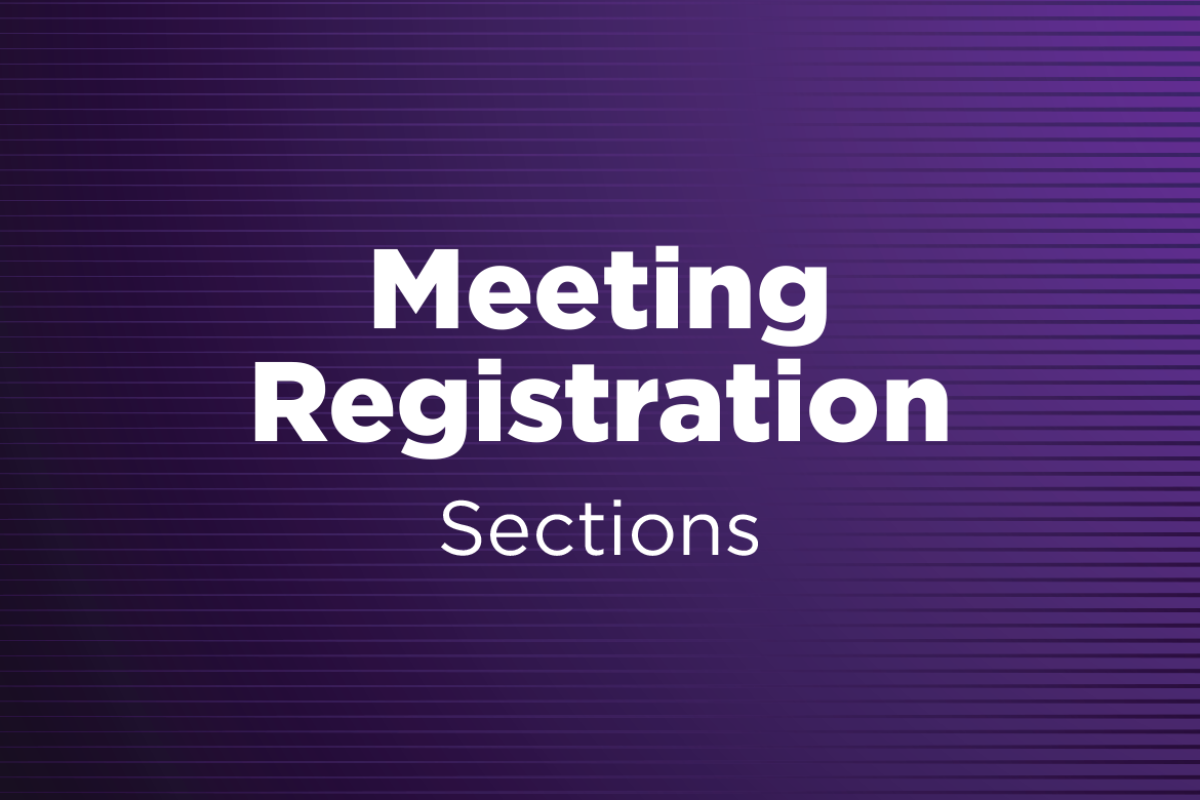 2024 Interim Meeting sections registration