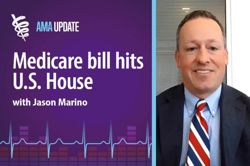 AMA Update for Oct. 31, 2024: New bipartisan bill would stabilize Medicare physician pay for 2025: Now it has to pass