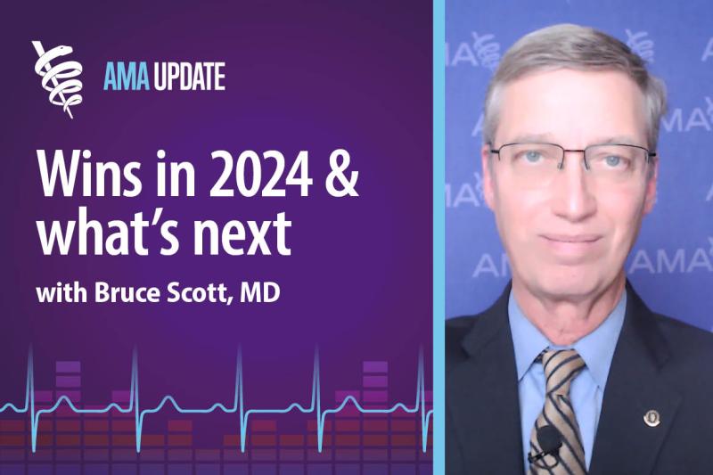 AMA Update for Jan. 13, 2025: 2025 AMA advocacy priorities: Medicare payment, prior authorization, physician burnout and more (index only)